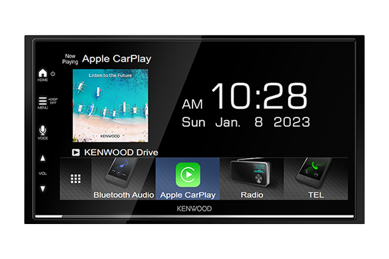 Kenwood DMX7709S 7-inch Mechless Digital Media Receiver with Android Auto & Apple CarPlay - Perfect for Hands-Free Driving & Entertainment