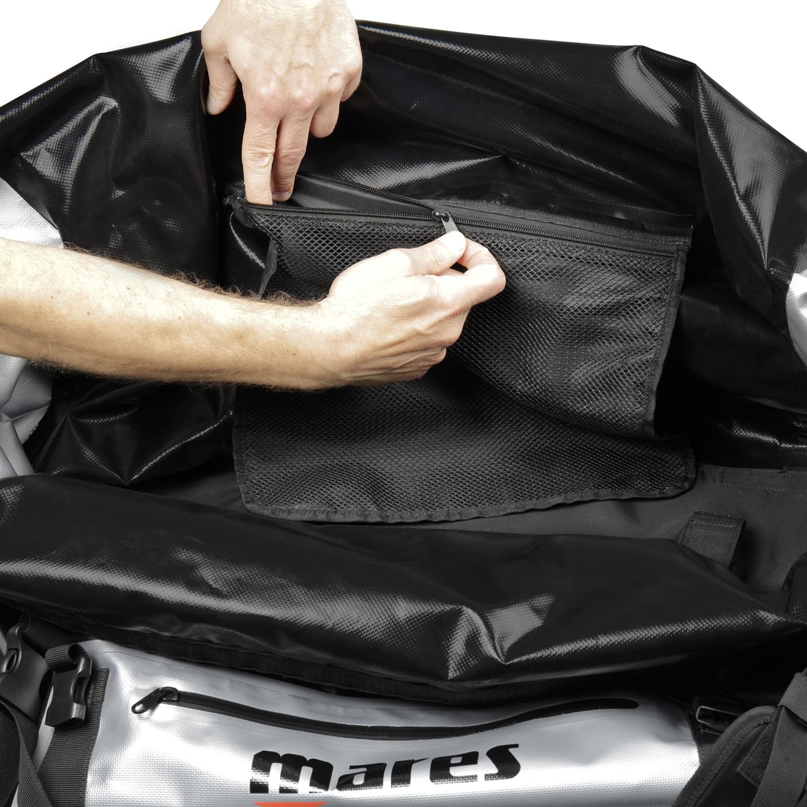 **Mares Cruise Dry Roller 140L Waterproof Diving Bag - Lightweight Duffle Gear Bag with Roll-Up Closure for Scuba Diving, Travel & Outdoor Adventures**