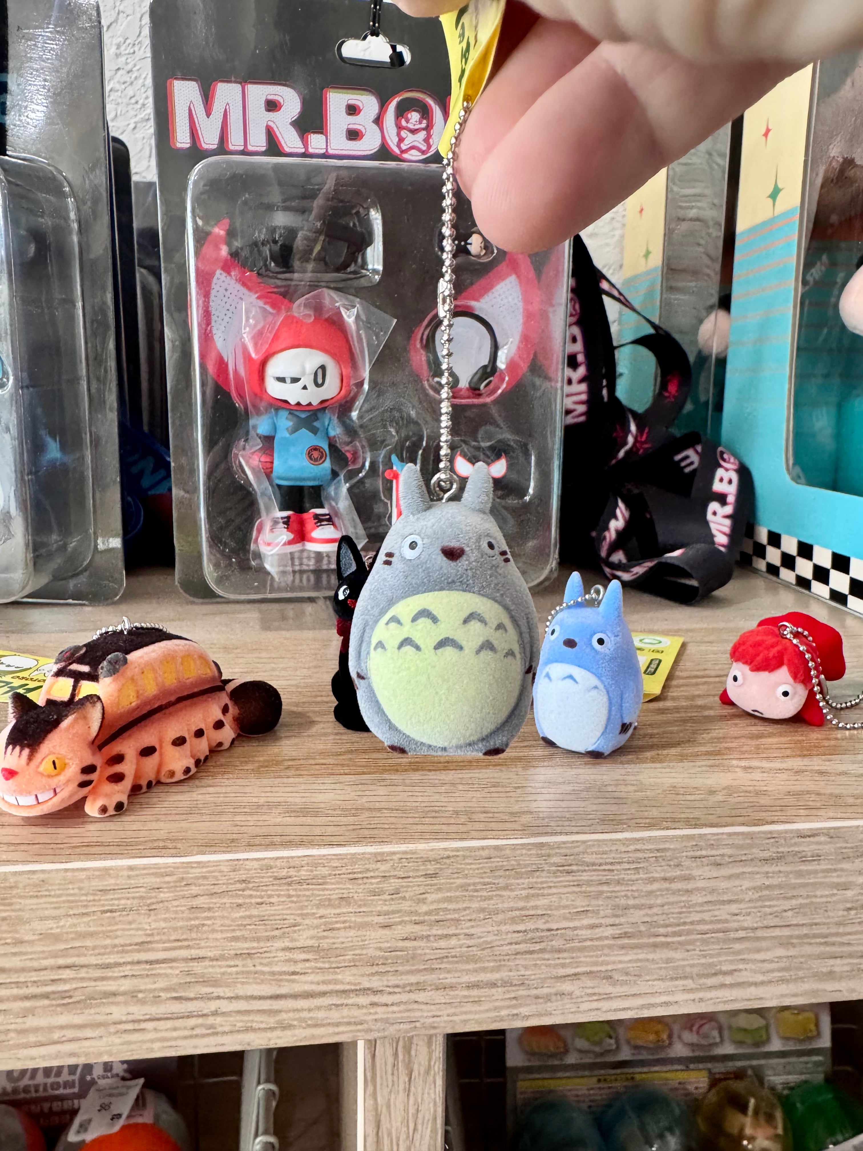 Studio Ghibli My Neighbor Totoro & Kiki's Delivery Service Anime Keychain - Perfect for Ghibli Fans, Cosplay Accessories, and Gift Giving