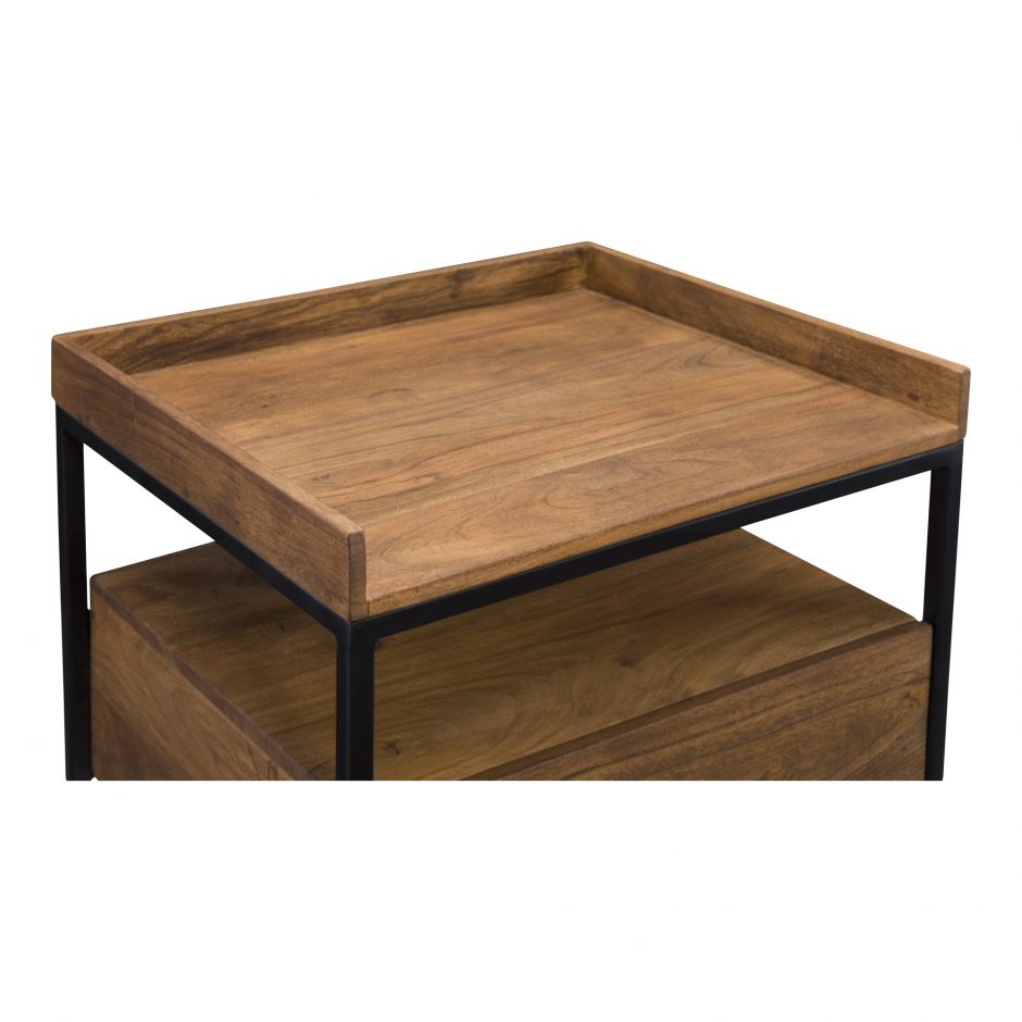 Modern Vancouver Side Table - Stylish Wooden End Table for Living Room, Bedroom & Office - Perfect for Small Spaces & Home Decor