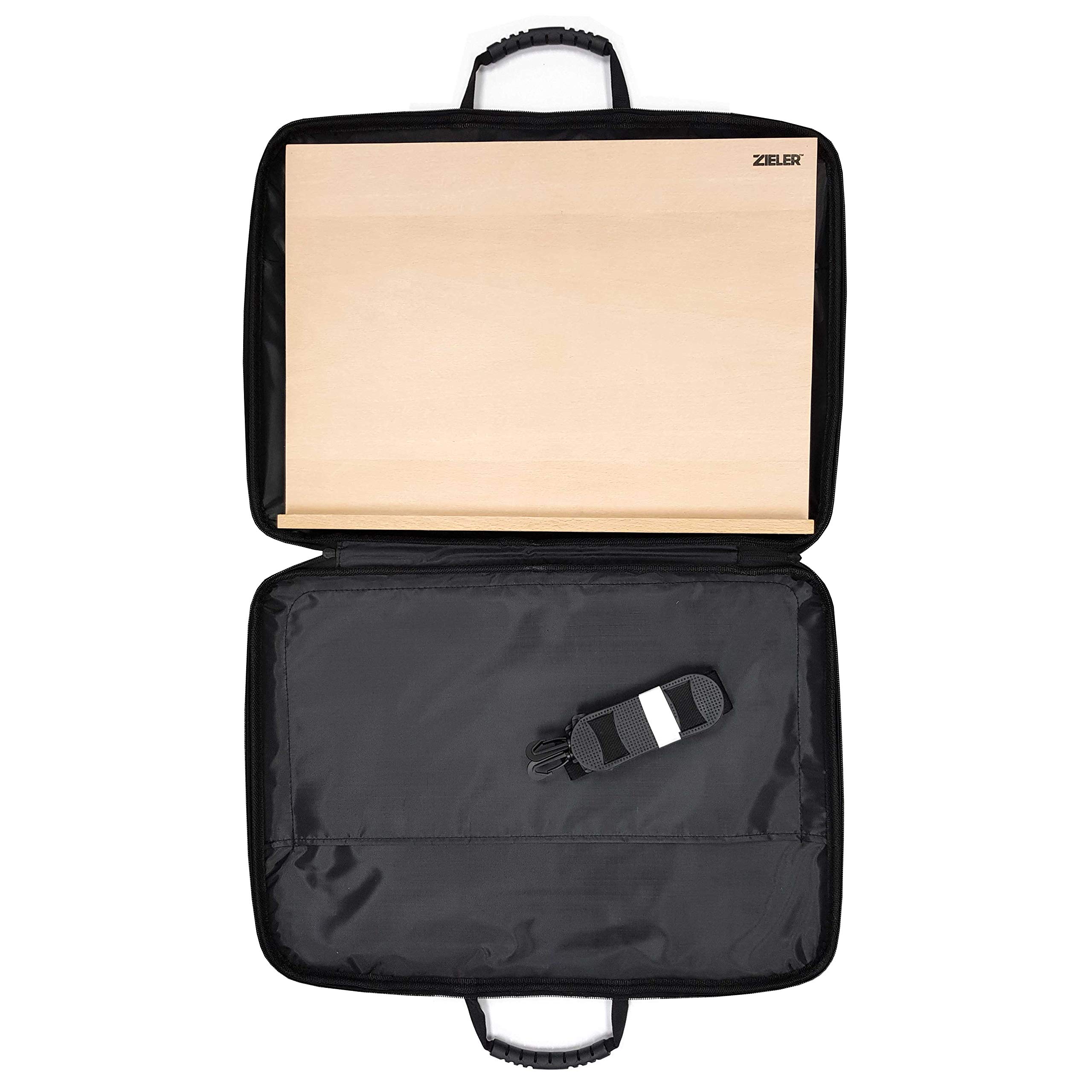 Premium A3 Art & Craft Work Station - Adjustable Wooden Drawing Desk & Table Easel with Protective Carry Case - Perfect for Artists, Students & Hobbyists at Home, Studio or Classroom