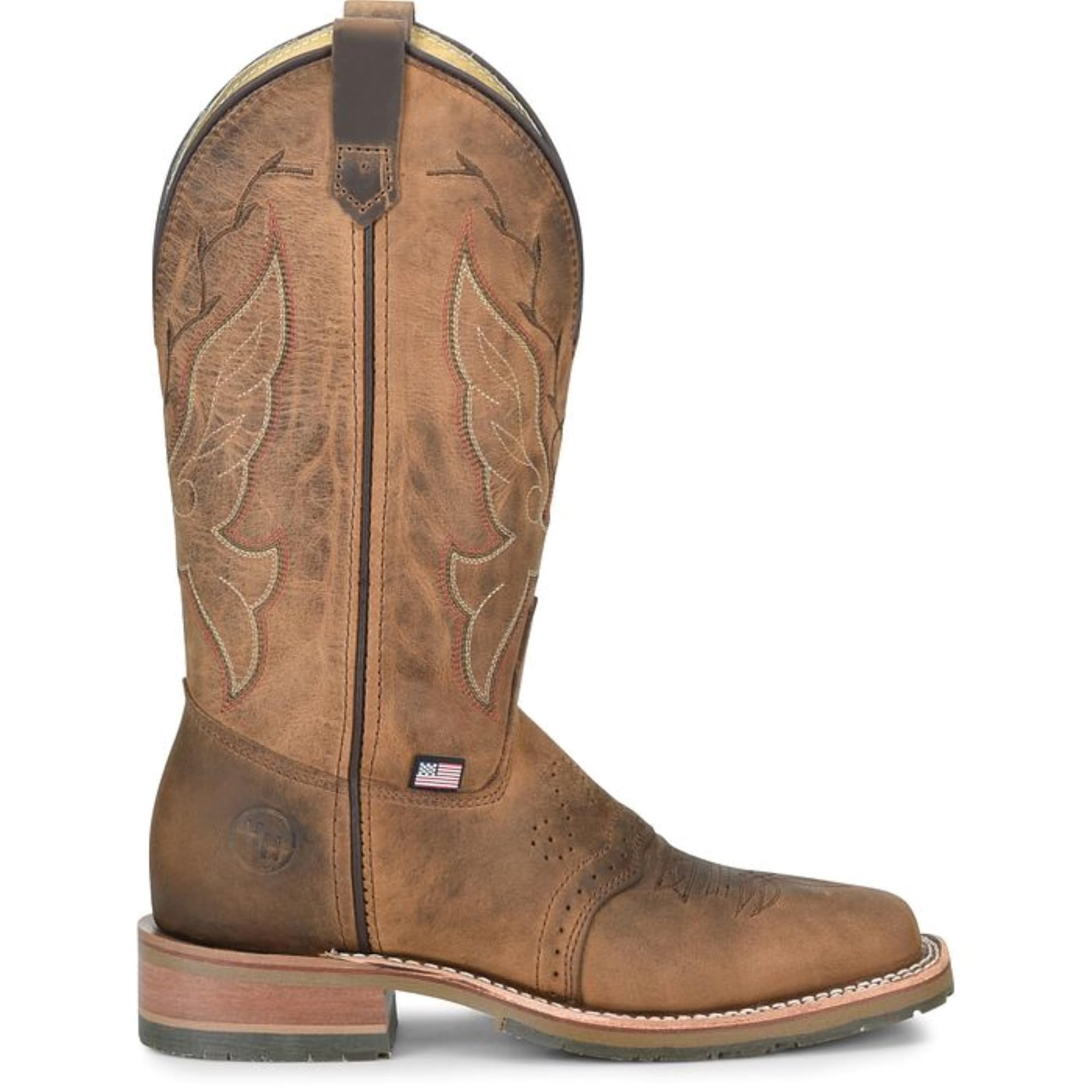 DOUBLE-H Women's Charity Western Boots - Genuine Leather Cowgirl Boots for Riding & Country Fashion | Perfect for Rodeo, Line Dancing & Western Events