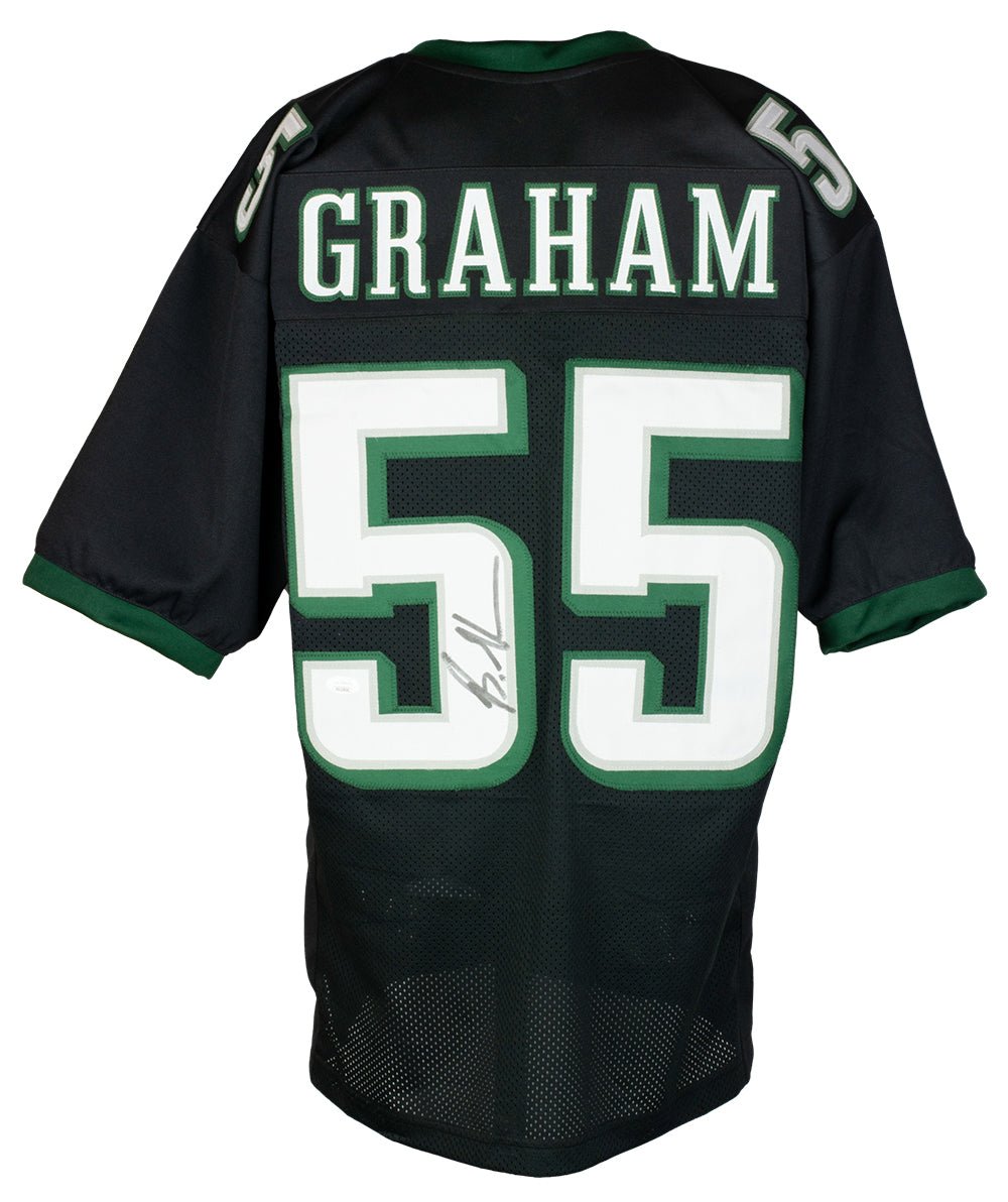 Brandon Graham Philadelphia Eagles Autographed Black Football Jersey with JSA COA - Perfect for Eagles Fans, Collectors & Game Day Memorabilia