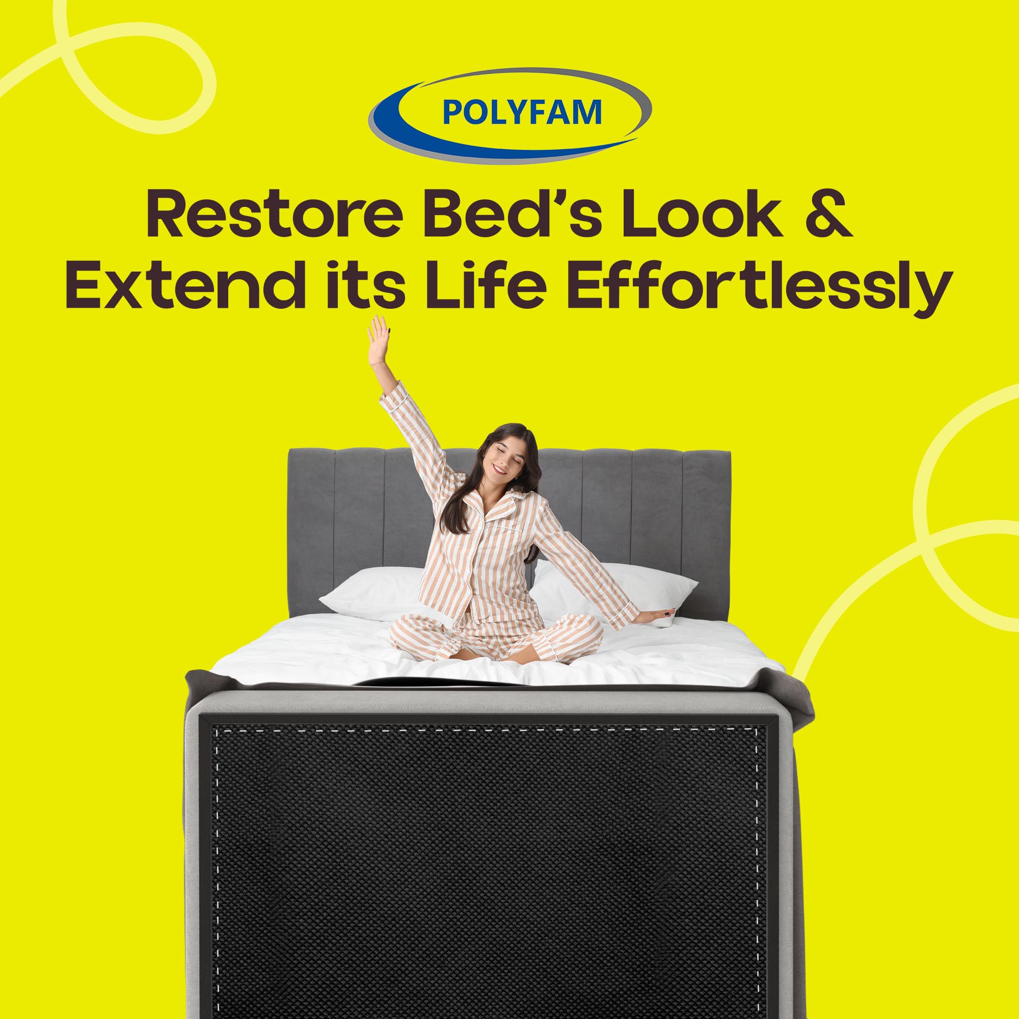 Dustproof Mattress Cover - Bottom Fabric for Box Spring or Foundation - Breathable Cambric Dust Cover for Twin/Twin XL Bed (40