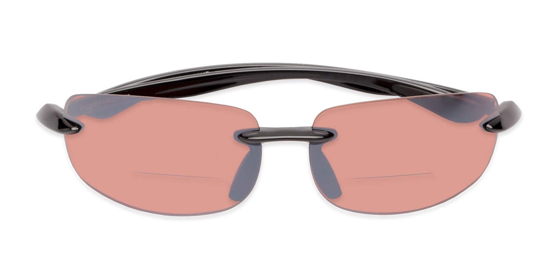 Lightweight Sport Wrap Bifocal Reading Sunglasses for Men & Women - The Influencer - Perfect for Outdoor Activities, Running, Cycling & Reading in Sunlight