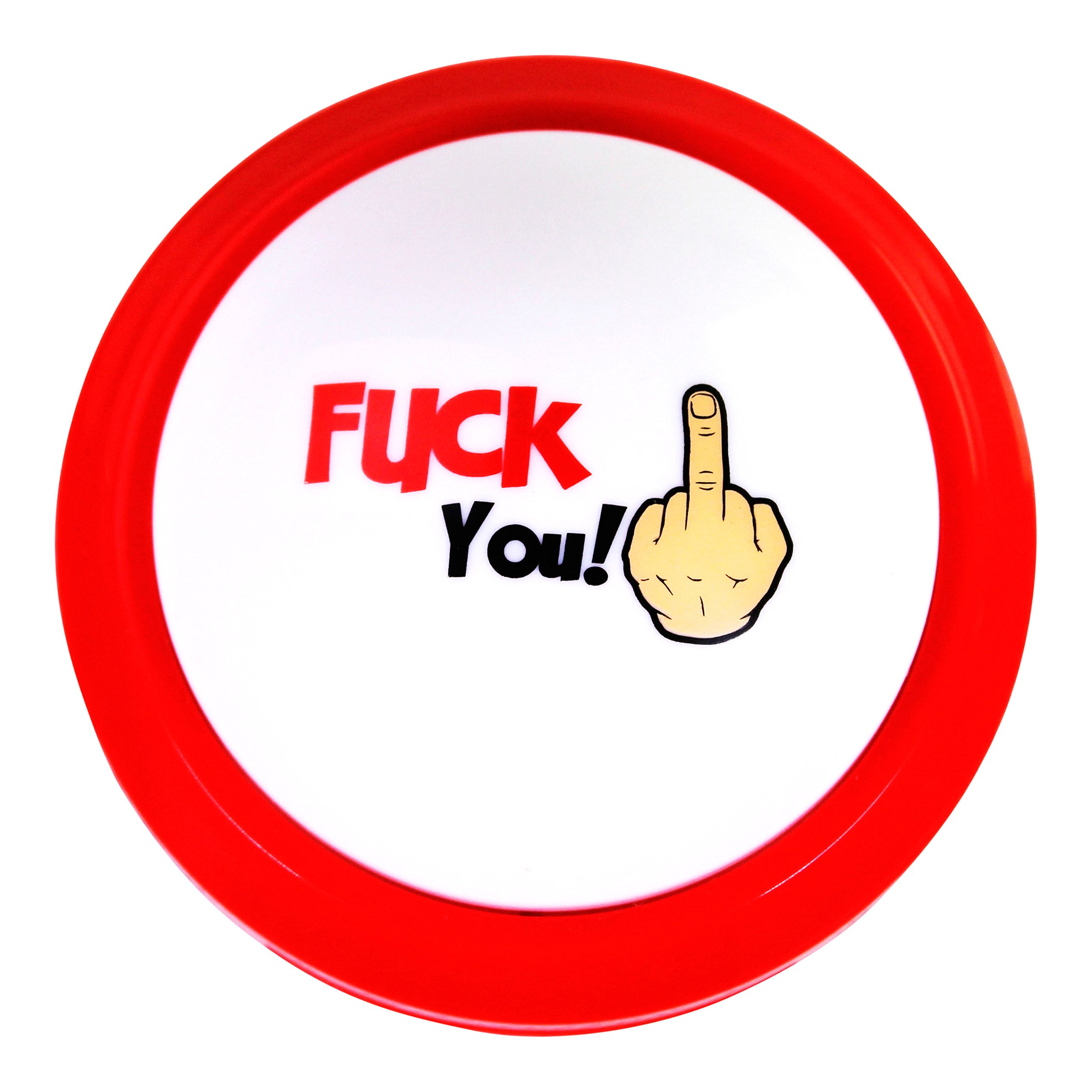 Talkie Toys Fuck You Button - 10 Hilarious F You Sayings & Sounds | Novelty Gag Gift for Adults, Office Prank, Stress Relief