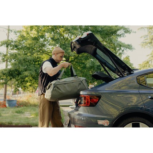 Peak Design Travel Duffel Bag 80L - Waterproof Carry-On Duffel for Outdoor Adventures, Gym & Weekend Trips - Black (Perfect for Camping, Hiking & Air Travel)