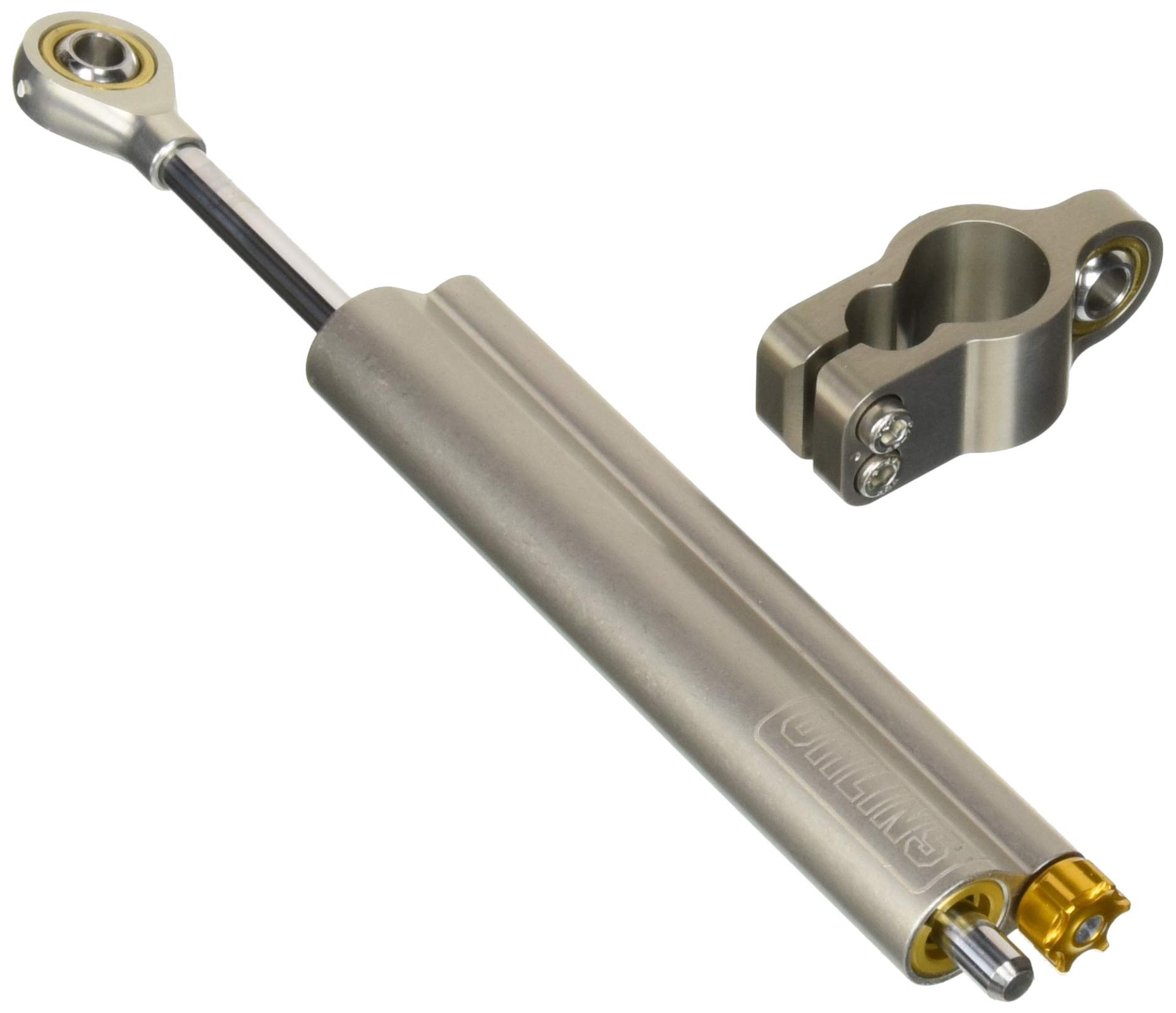 Ohlins SD 000 Steering Damper - 63mm Str Black - Motorcycle Steering Stabilizer for Improved Control & Handling - Perfect for Sport Bikes, Track Days & Off-Road Adventures