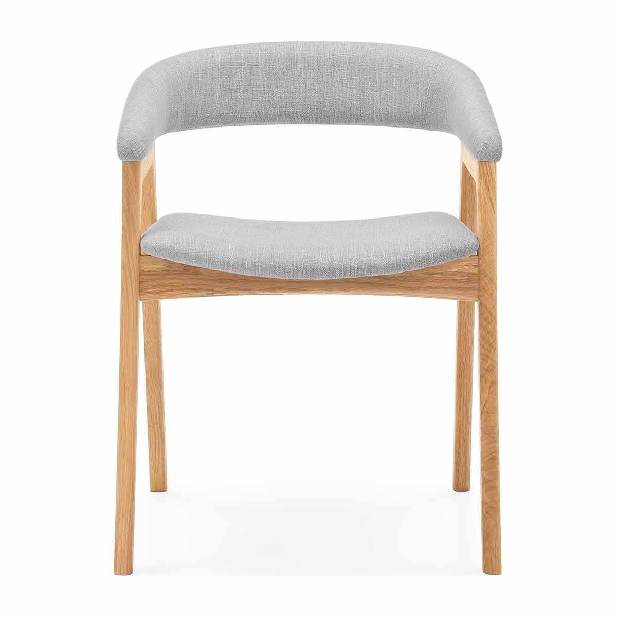 Concorde Fabric Dining Arm Chair - Modern Upholstered Side Chair for Kitchen, Dining Room & Office - Comfortable & Stylish Seating Solution