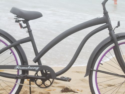 Firmstrong Bella Fashionista Women's Beach Cruiser Bike - Stylish & Comfortable Single-Speed Bicycle for Seaside Rides, Boardwalk Cruising & Casual City Commuting