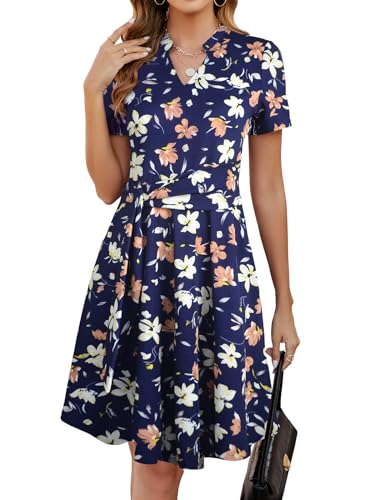 Navy Floral