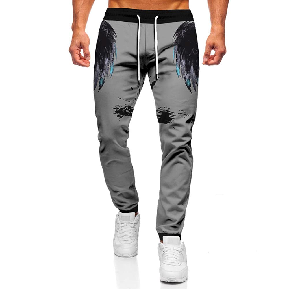 **3D Printed Unisex Sweatpants for Men & Women - Fashion Casual Drawstring Pants for Spring & Fall - Perfect for Gym, Lounge & Everyday Wear**