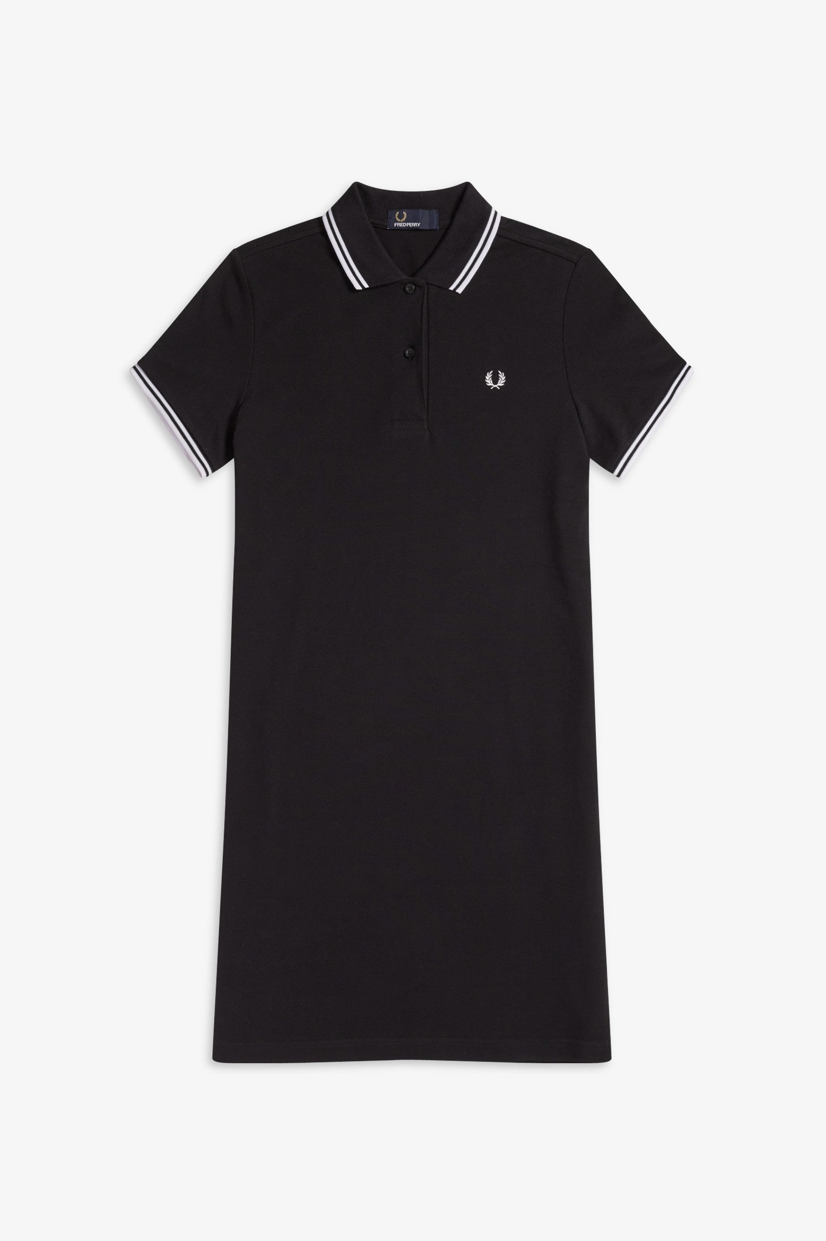 Fred Perry Twin Tipped Dress for Women | Classic Polo Shirt with Signature Laurel Wreath Logo | Perfect for Casual Wear, Office & Smart Casual Outfits