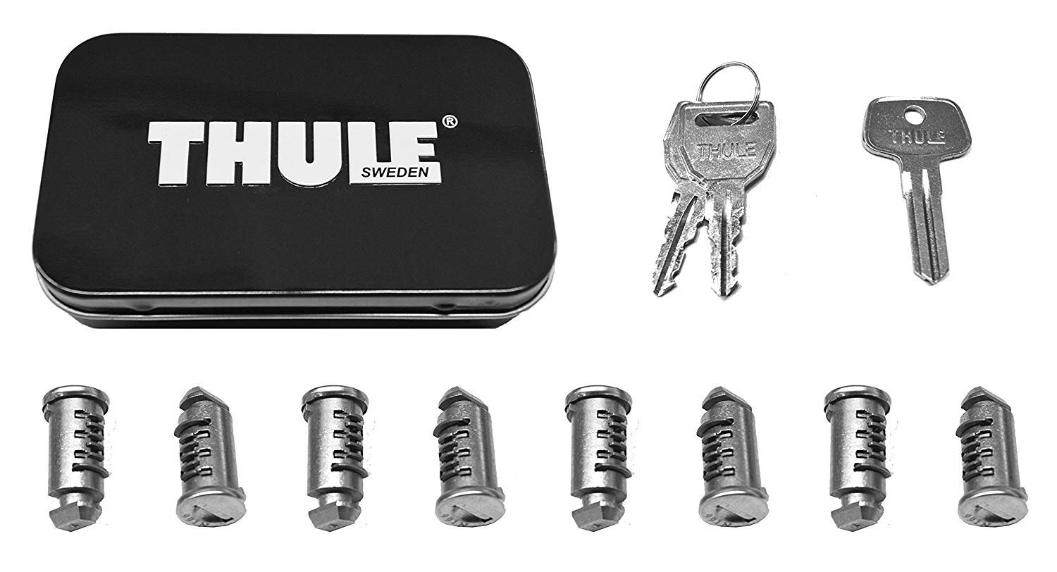 Thule Lock Cylinders for Car Racks - Secure Replacement Keys for Roof Racks & Bike Carriers | Perfect for Outdoor Adventures & Travel Security