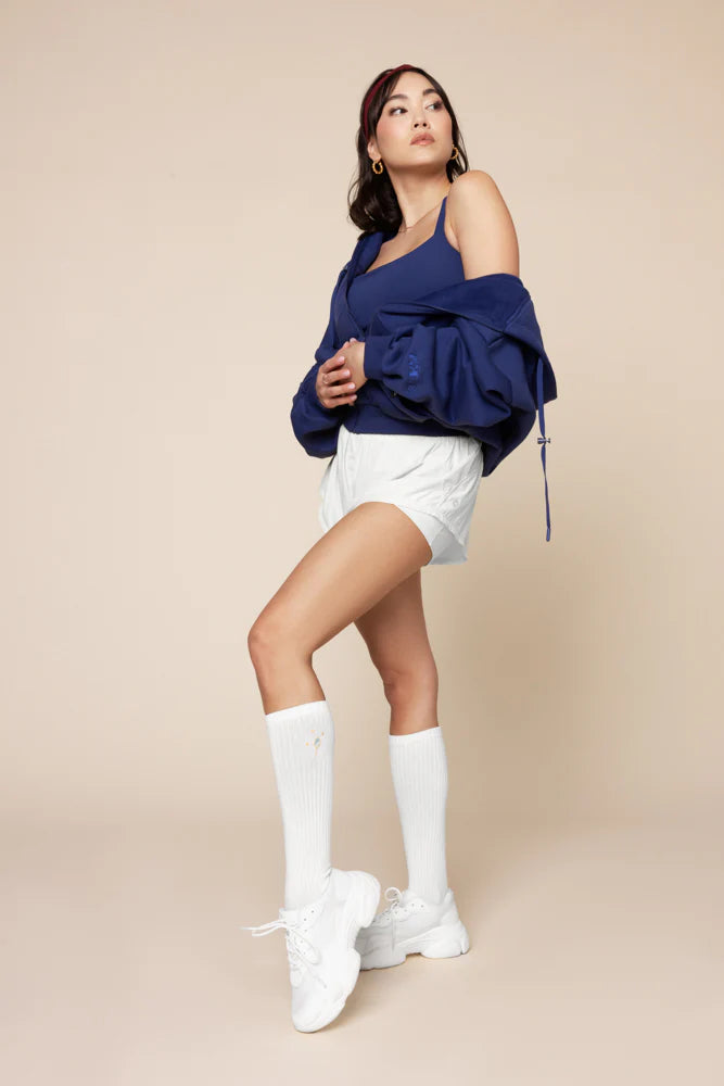 Zip Cloud Hoodie - Sapphire Blue Lightweight Jacket for Men & Women | Perfect for Outdoor Activities, Travel & Casual Wear