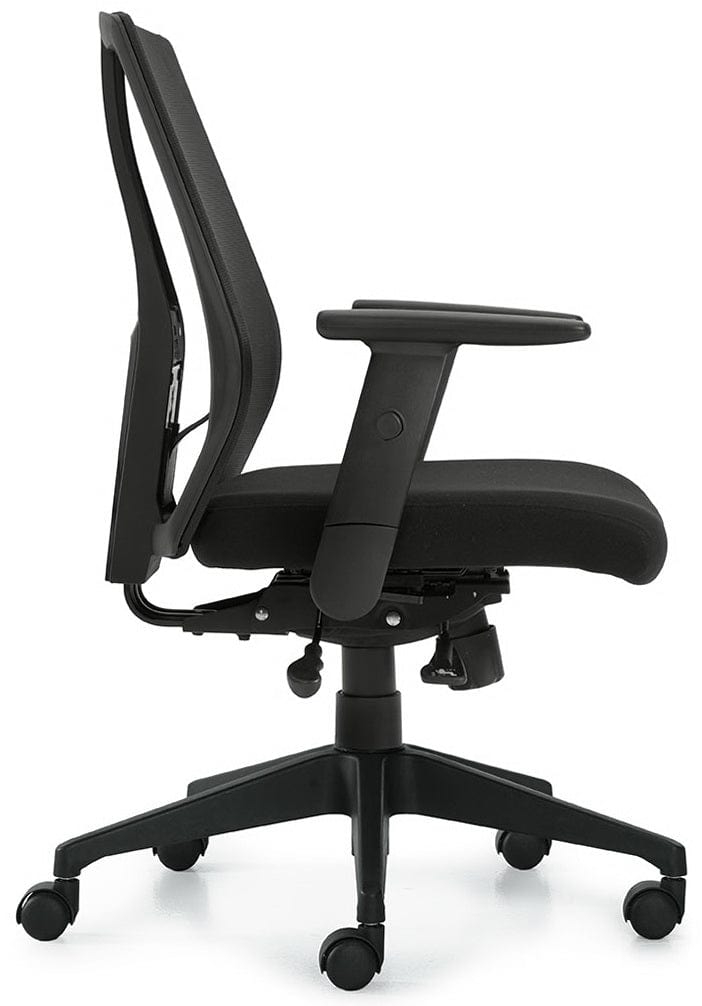 Ergonomic Mesh Back Office Chair with Adjustable Height & Lumbar Support - OTG10707B - Perfect for Home Office, Gaming & Workspace Comfort