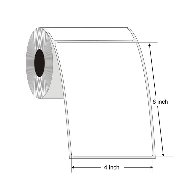 350 Pack 4x6 Inch Direct Thermal Shipping Labels Roll - Self-Adhesive Commercial Grade Printer Labels for USPS, UPS, FedEx - Perfect for E-commerce, Small Business & Home Shipping