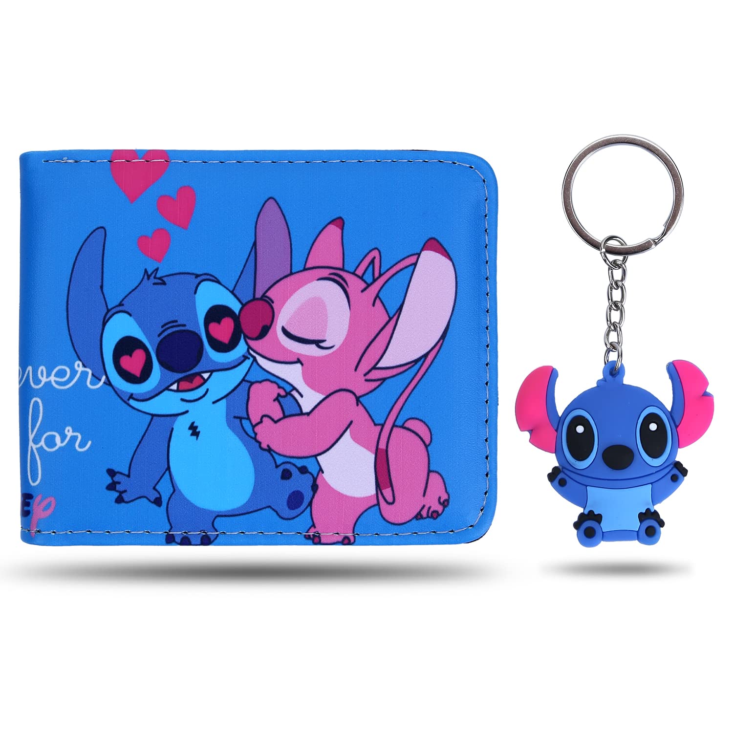 Eiwivoo Bi-fold PU Leather Wallet for Men & Women - Slim RFID Blocking Card Holder with Coin Pocket - Cartoon Anime Game Design - Perfect Gift for Boys, Girls & Kids (Ideal for Travel, School & Everyday Use)