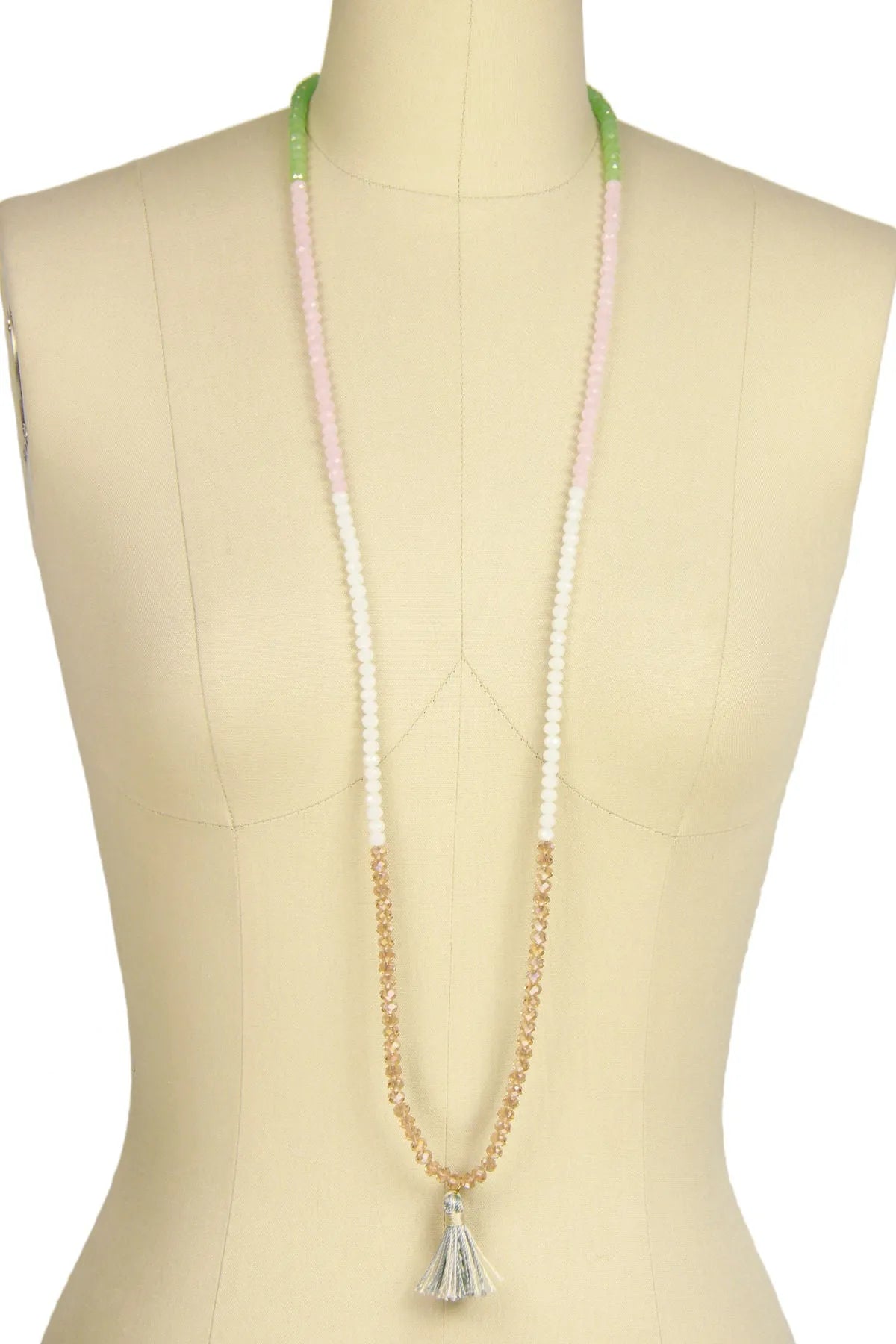 Multi Beaded Tassel Necklace for Women - Bohemian Layered Statement Jewelry - Perfect for Festivals, Parties & Everyday Wear