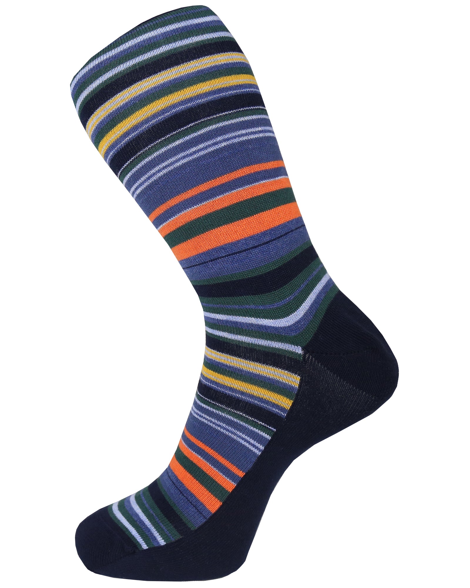 DÉCLIC Merit Socks for Men & Women - Premium Navy Blue Athletic Socks for Running, Hiking & Everyday Comfort - Breathable & Cushioned Performance Socks