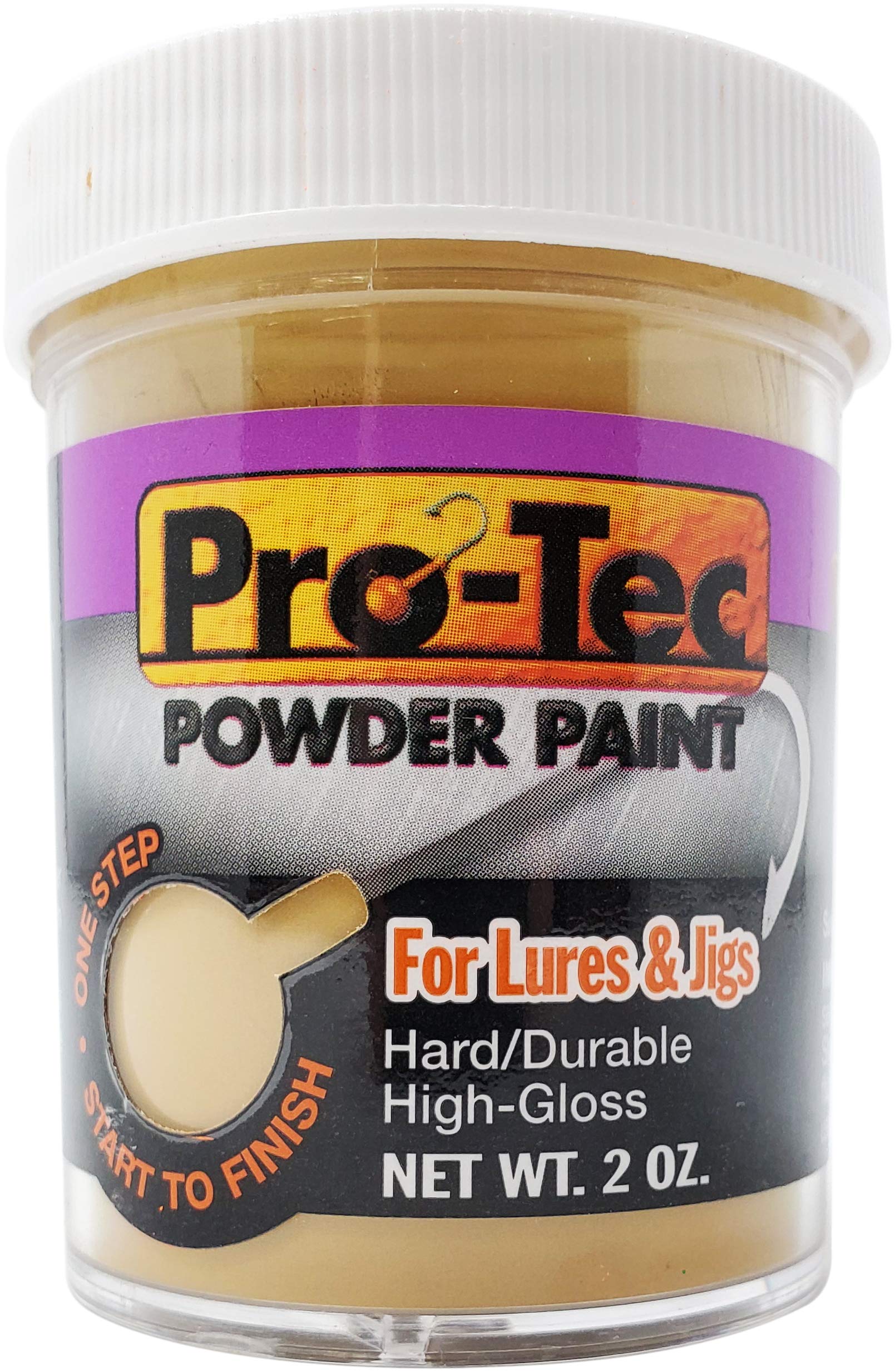 Pro-Tec Jigs and Lures Powder Paint - Durable Jig Head & Fishing Lure Paint for Bass, Walleye & Saltwater Fishing | Perfect for DIY Lure Making & Tackle Customization