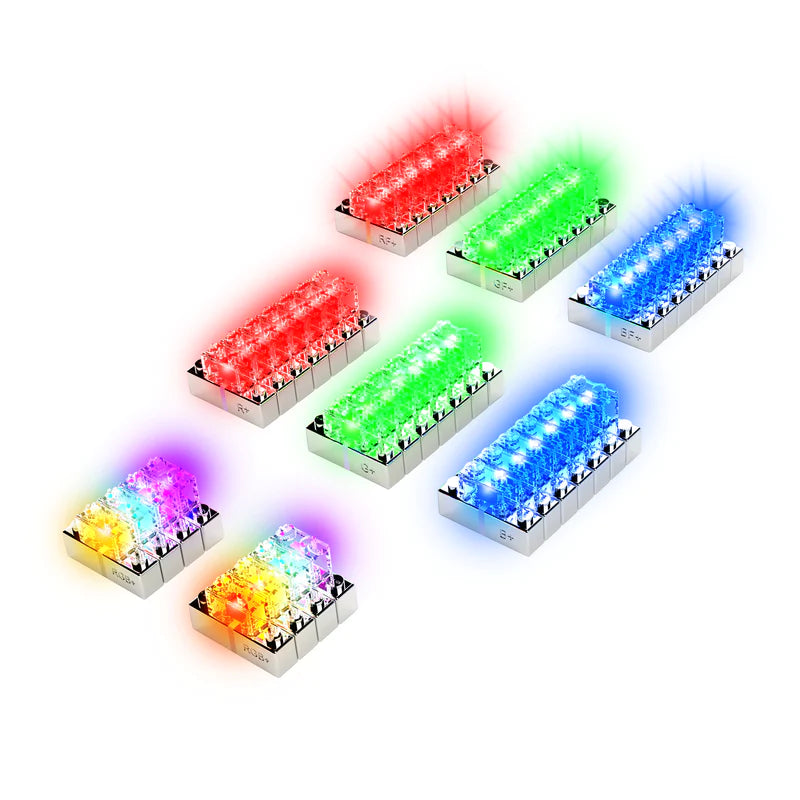Power Blox™ LED Add-On Set - Brighten Your Space with Customizable Lighting for Home, Office, and Gaming Setup