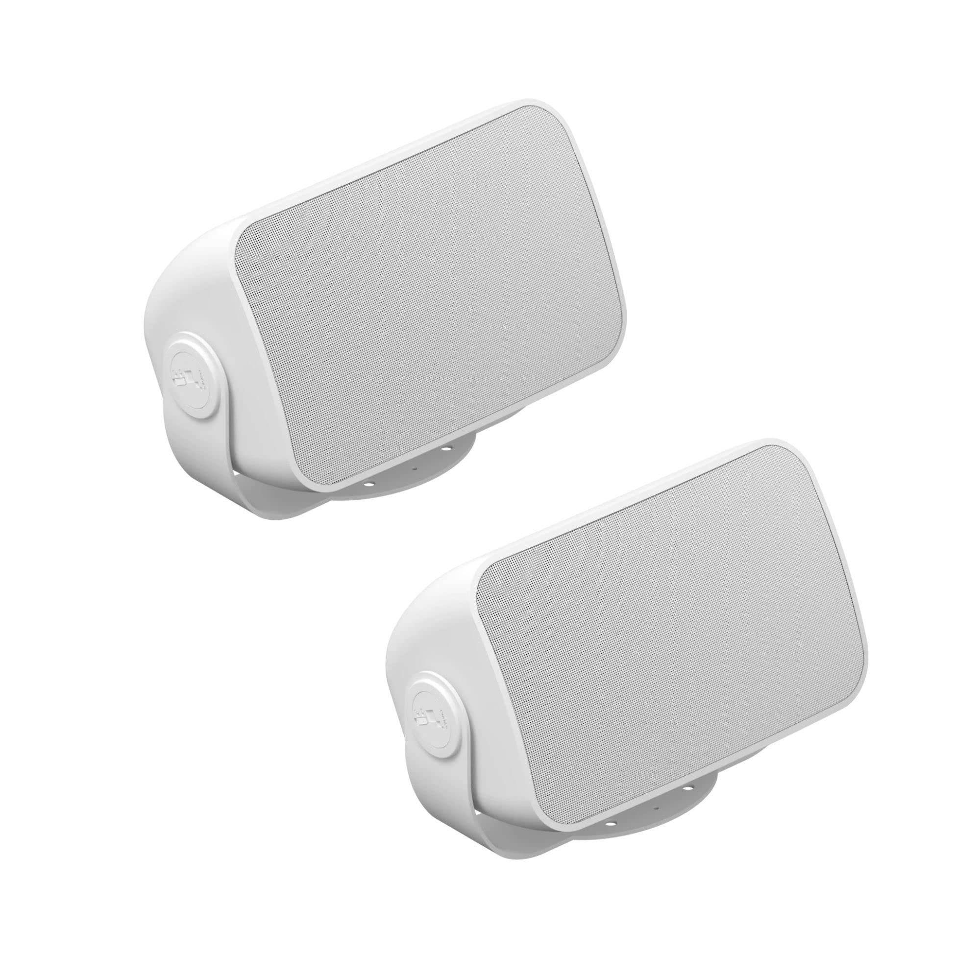 Renewed Sonos Outdoor Speakers - Pair of Sonance Architectural Speakers for Superior Outdoor Sound, Perfect for Patio, Garden, and Poolside Entertainment
