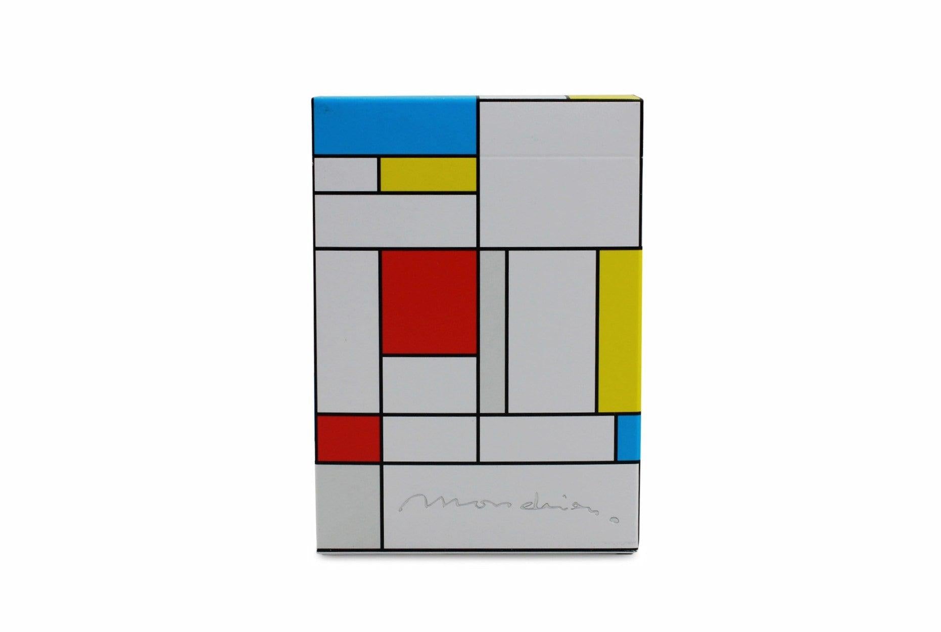 Mondrian Playing Cards - Modern Abstract Art Design Deck for Poker, Magic Tricks & Collectors | Perfect for Game Nights, Gifts & Art Enthusiasts