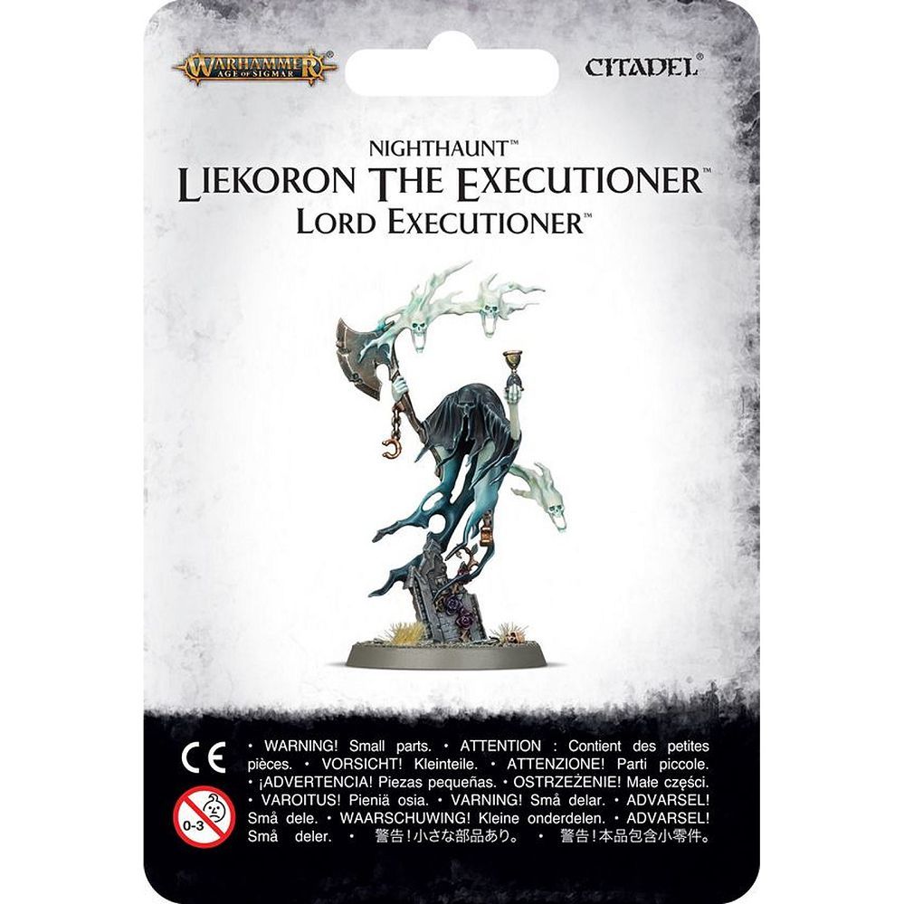 Age of Sigmar Nighthaunt: Liekoron the Executioner (Lord Executioner) - Warhammer Miniature for Tabletop Gaming & Collectors - Perfect for Wargaming Battles & Fantasy Displays