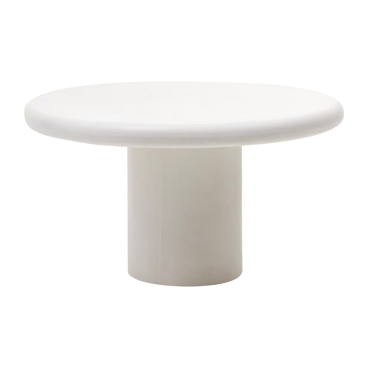 Addaia Outdoor Round Table - 42 Inch Weatherproof Patio Dining Table for Garden, Backyard, Deck - Perfect for Outdoor Entertaining & Family Gatherings