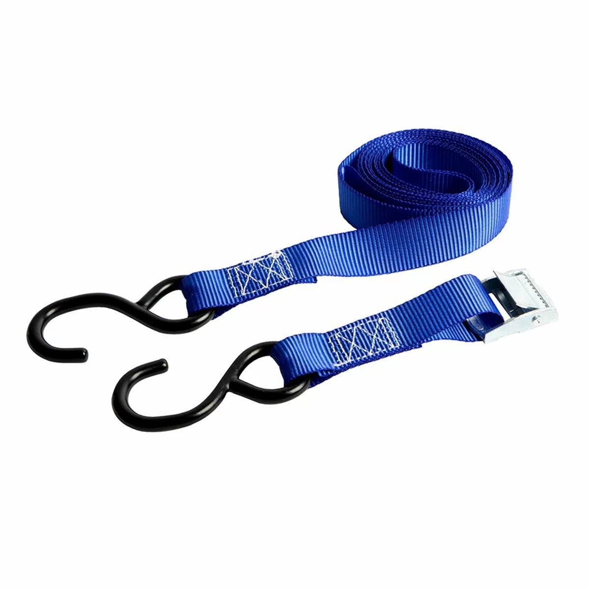 Erickson Manufacturing Heavy Duty Cam Straps - Adjustable Tie Down Straps for Securing Cargo, Camping Gear, Motorcycles & More - Perfect for Outdoor Adventures, Moving & Transport
