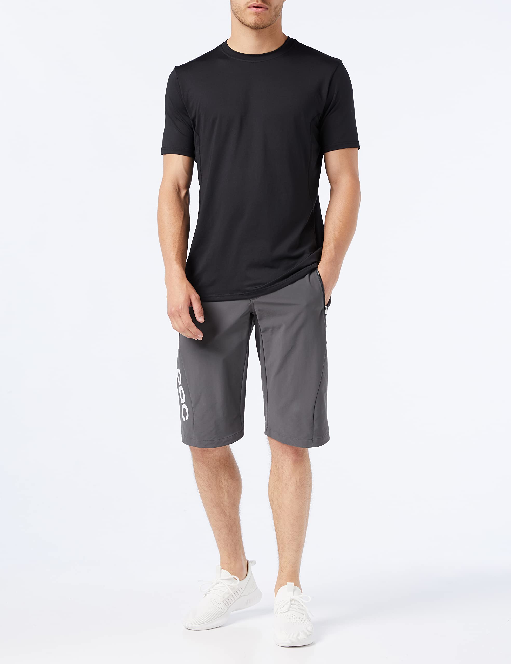 POC Essential Enduro Shorts - Men's Mountain Bike MTB Cycling Shorts with Padded Liner - Durable & Comfortable for Trail Riding & Enduro Racing