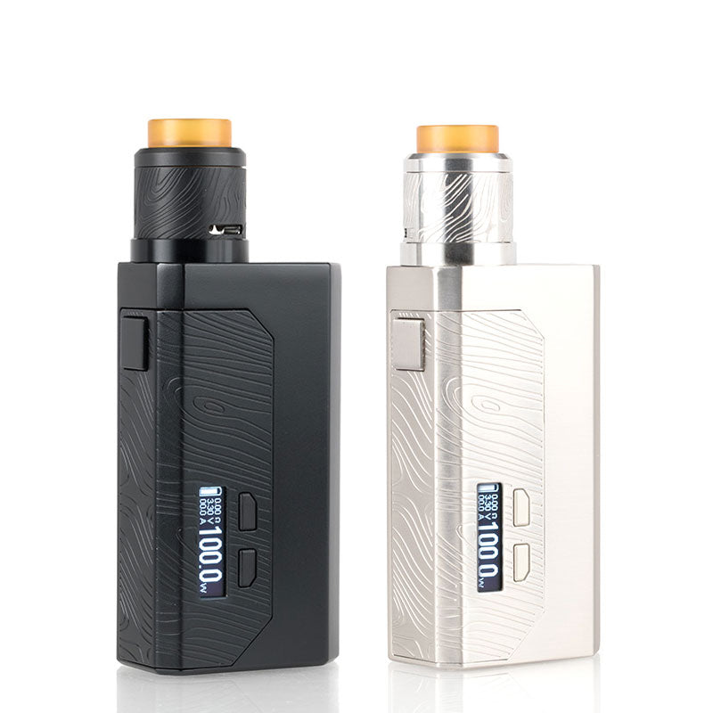 WISMEC Luxotic MF Squonk Kit with Guillotine V2 RDA - 100W TC Vape Mod & Rebuildable Dripper for Cloud Chasing & Flavor - Perfect for Advanced Vapers & Enthusiasts