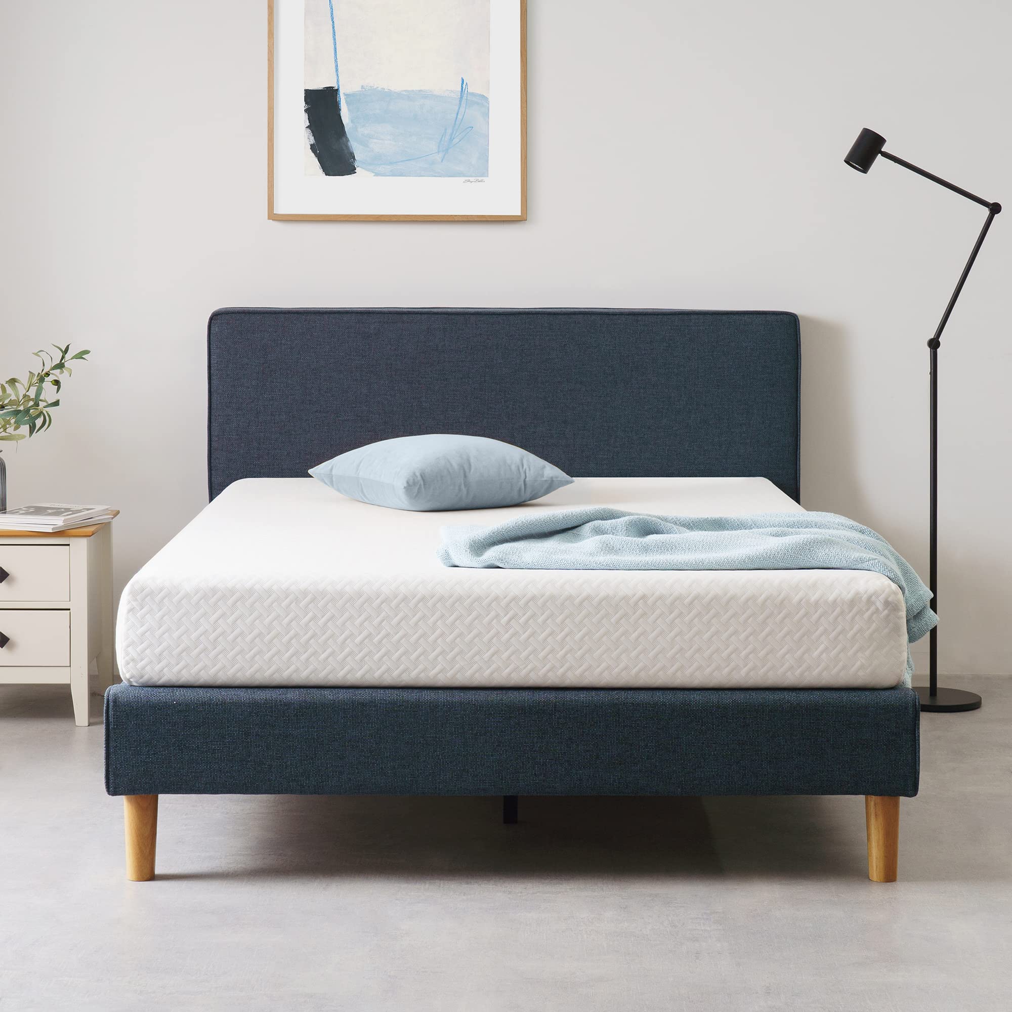 ZINUS 8 Inch Green Tea Memory Foam Mattress - Twin Size, Cooling Gel Infused, CertiPUR-US Certified, Bed in a Box with Compact WONDERBOX Packaging | Perfect for Guest Rooms, Dormitories & Small Spaces