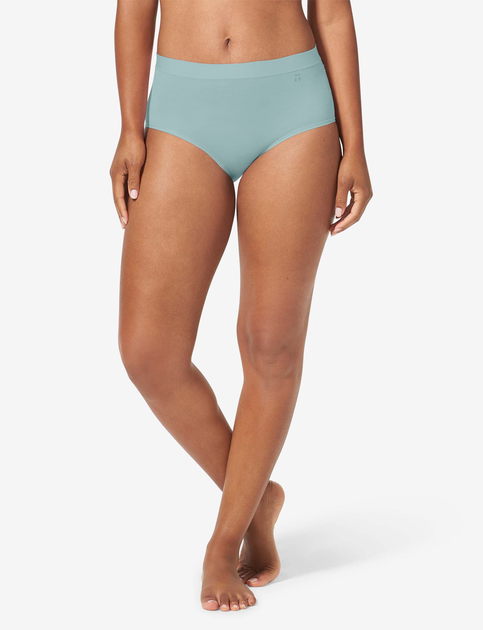 Women's Cool Cotton High Rise Briefs - Soft & Breathable Underwear for Everyday Comfort | Perfect for Workouts, Yoga & Lounge Wear