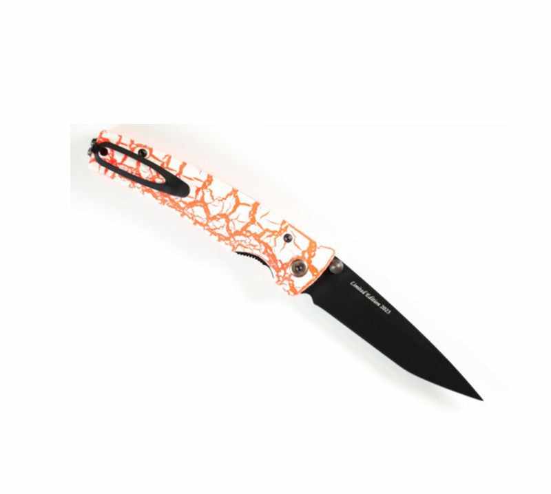Limited Edition Mcusta Katana VG-10 Core San Mai Orange/White 4.25