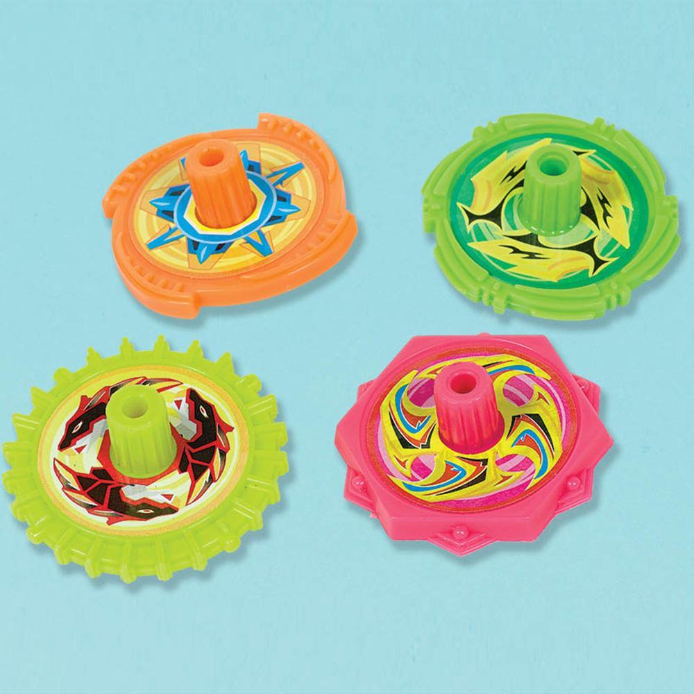 Battle Style Spin Tops - 12 Pack | High-Speed Spinning Tops for Kids & Adults | Perfect for Battles, Competitions & Stress Relief