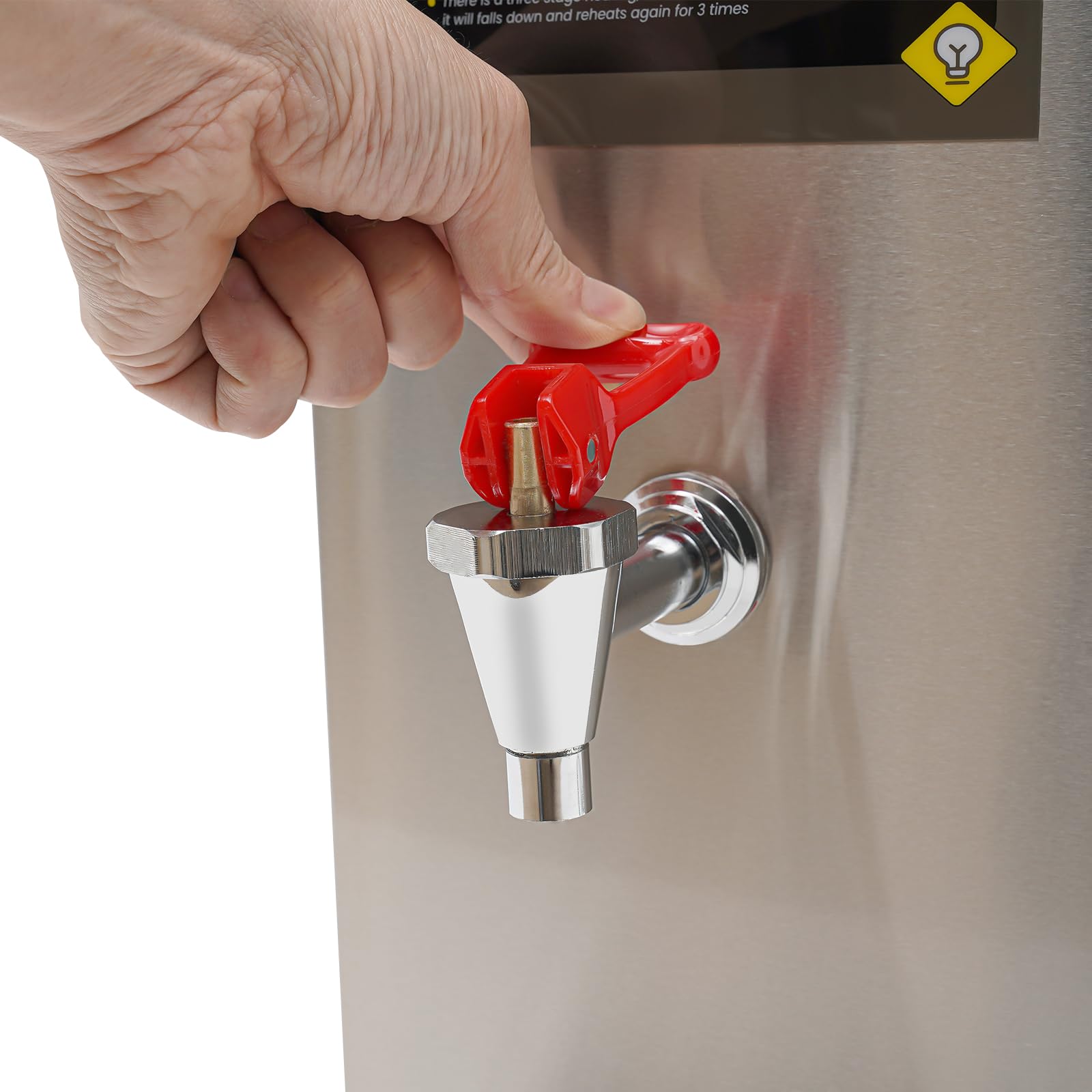 Commercial Electric Hot Water Dispenser 8L/2.11Gal - 2000W Fast Boiling Water Machine for Tea, Coffee, Dessert Shops & Hotels - 35L/H Capacity - Perfect for High-Demand Scenes Like Cafes, Restaurants and Catering Services