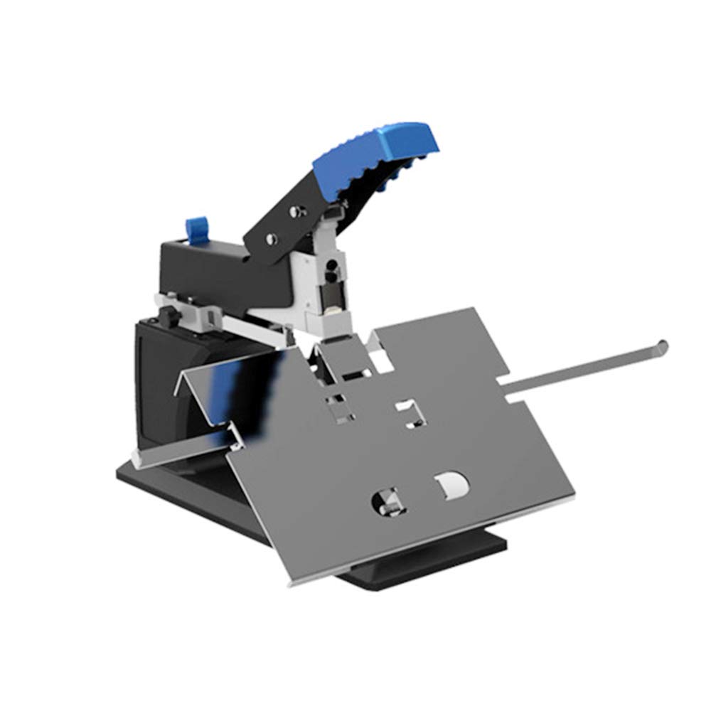 Manual Desktop Saddle Stitching Machine - Heavy Duty Book Binder & Stapler for Office, School, and Home Use - Perfect for Bookbinding, Magazine Making, and Document Binding