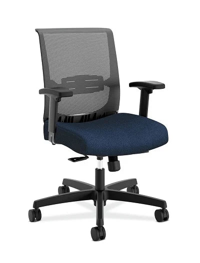 HON Convergence High Back Ergonomic Office Task Chair - Adjustable Lumbar Support for Comfortable Desk Work, Home Office, and Conference Room Use
