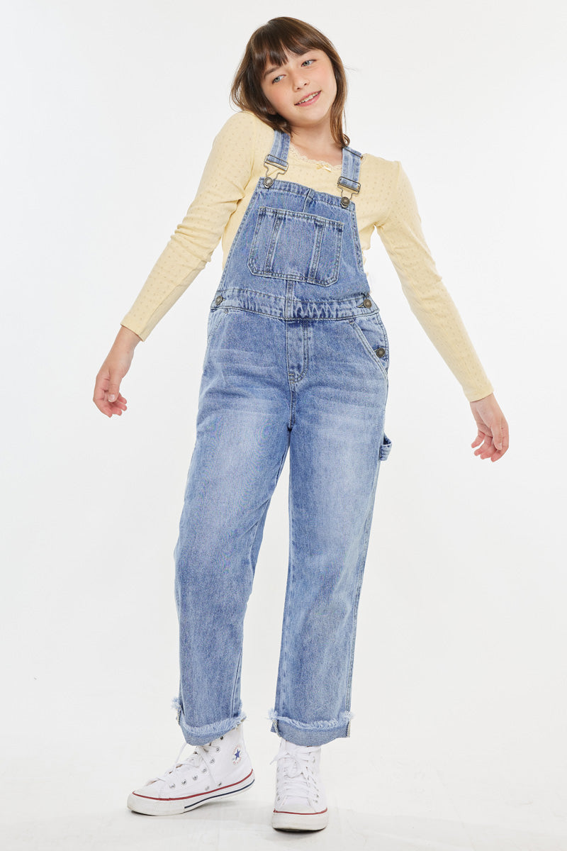 Cordelia Relaxed Kid Overalls - Comfortable Cotton Overalls for Toddlers & Kids - Perfect for Playtime, School & Outdoor Activities