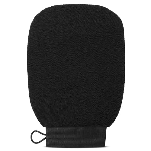 Exfoliating Glove for Body & Face - Pure Viscose Fiber Scrub Mitt for Dead Skin Removal, Tan Removal & Smooth Skin | Perfect for Shower, Spa & At-Home Skincare Routine