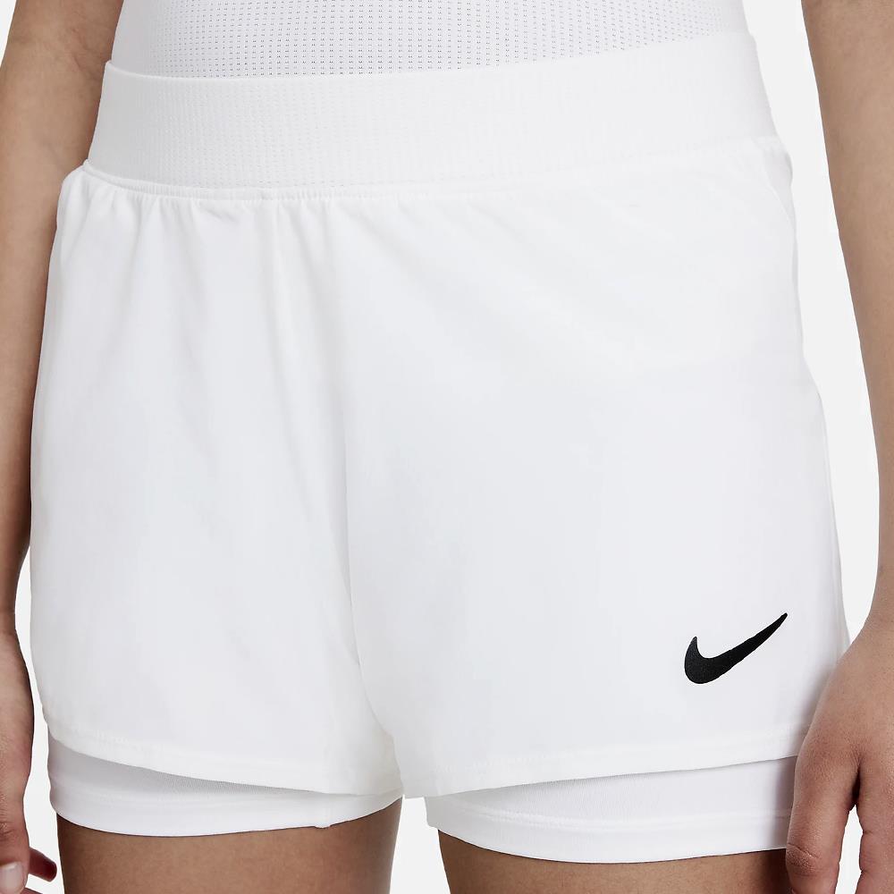 Nike Girls Victory Shorts - White | Comfortable Athletic Shorts for Running, Gym & Casual Wear | Perfect for Sports, Workouts & Everyday Activities