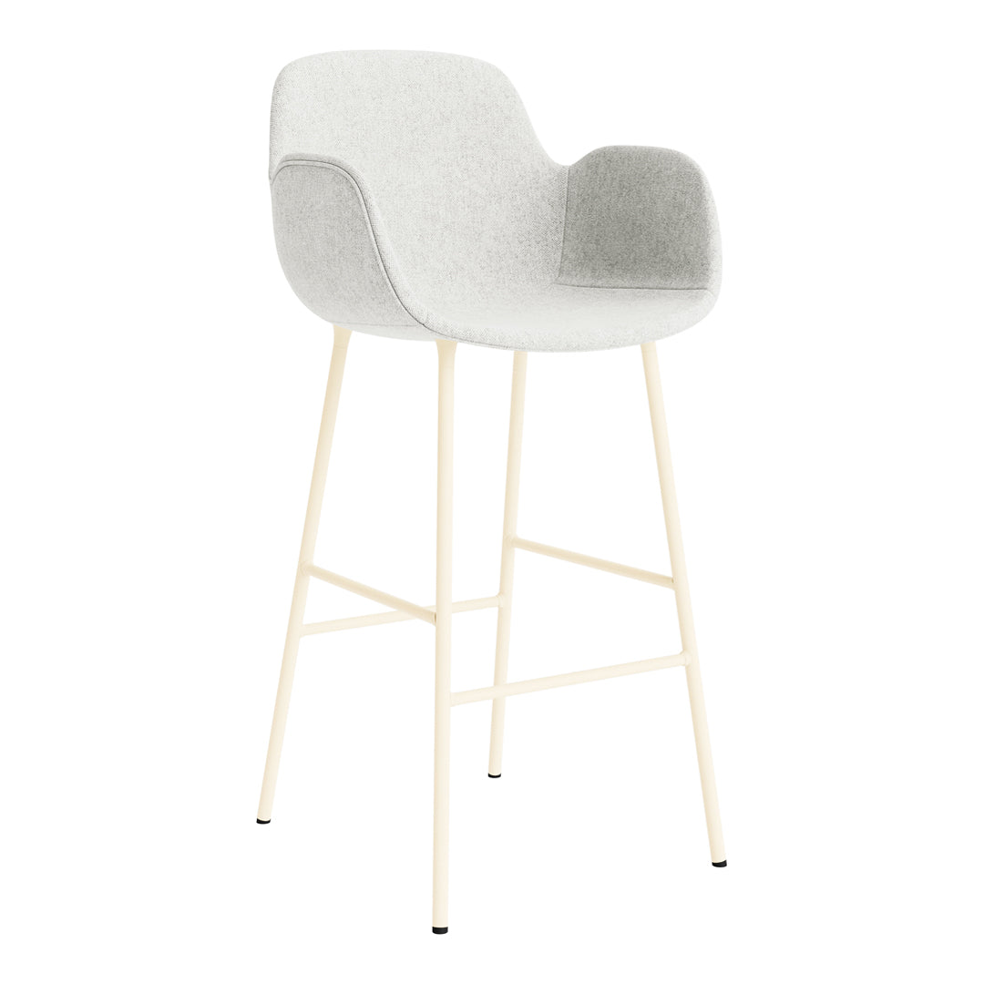 Form Bar Armchair - Fully Upholstered Modern Lounge Chair for Living Room, Office & Cafe | Comfortable Seating Furniture for Home & Commercial Spaces