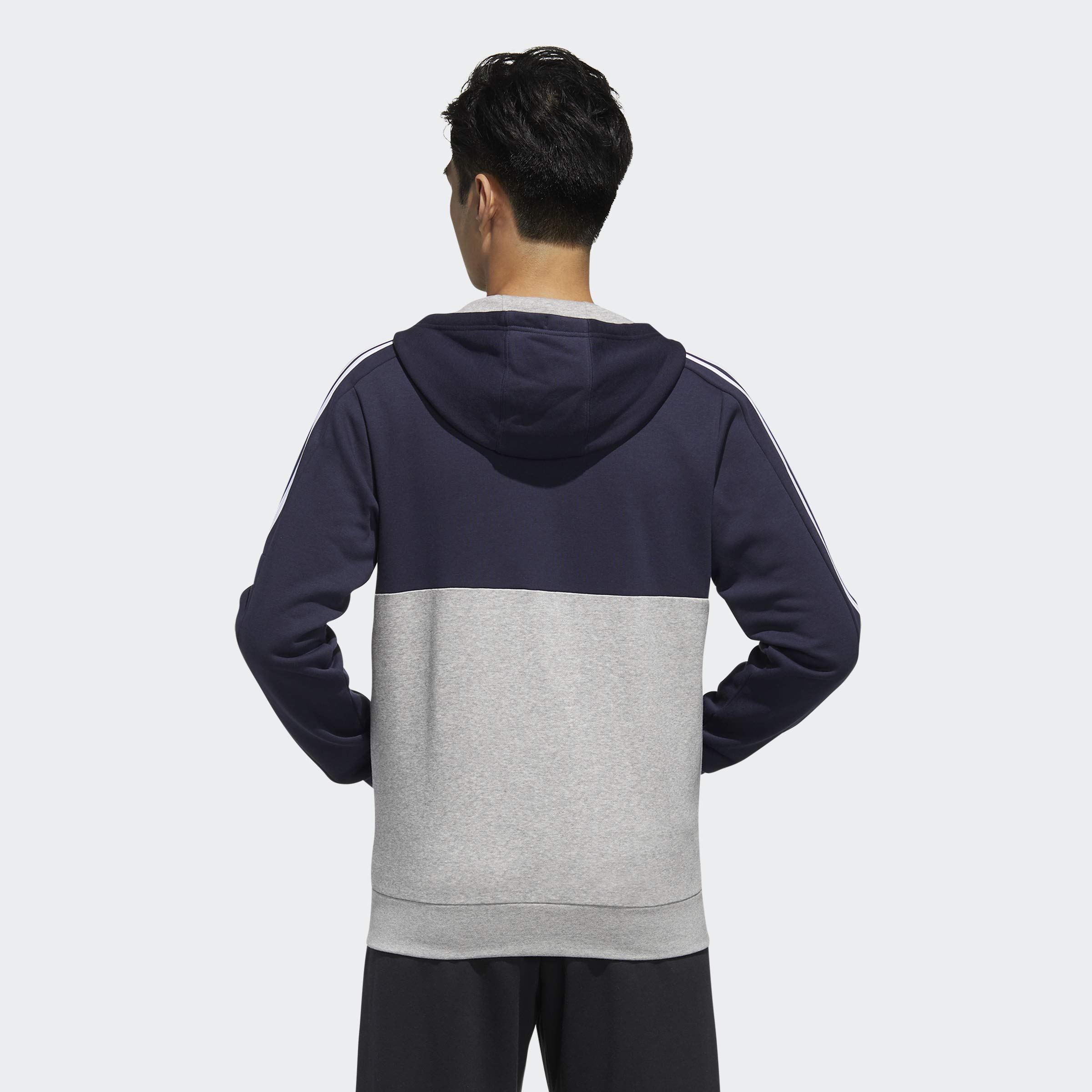 adidas Men's Essentials Colorblock Track Jacket - Lightweight Running Hoodie for Gym, Jogging & Casual Wear