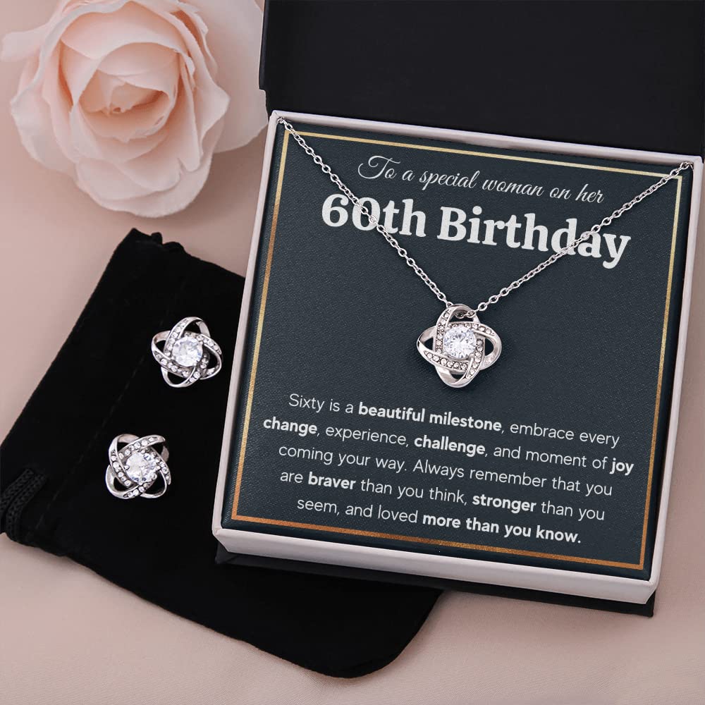 60th Birthday Gifts for Women - Fabulous Necklace with Gift Box | Perfect for Milestone Celebrations