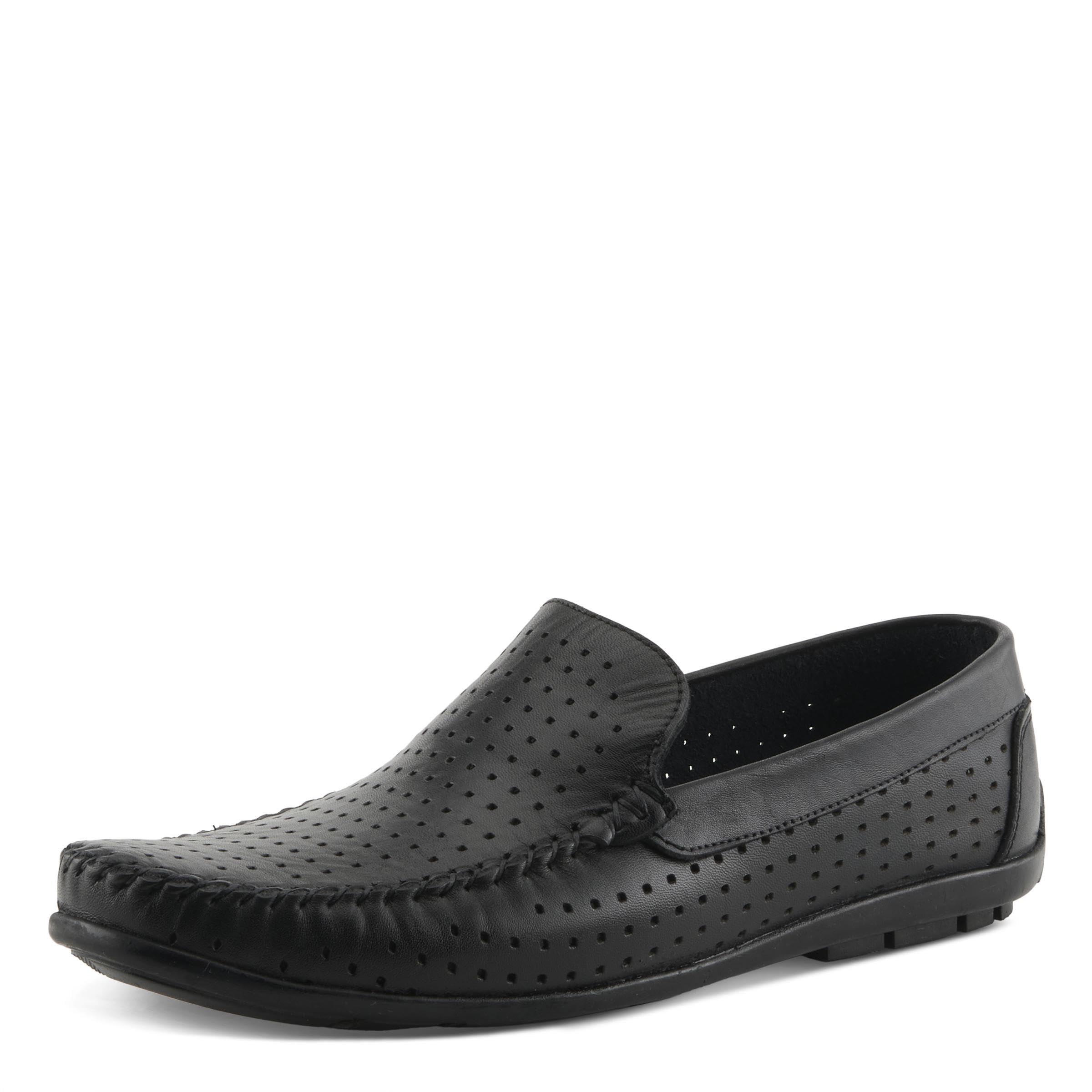 Spring Step Men's Crispin Slip-On Comfortable Casual Shoes - Perfect for Work, Travel & Everyday Wear