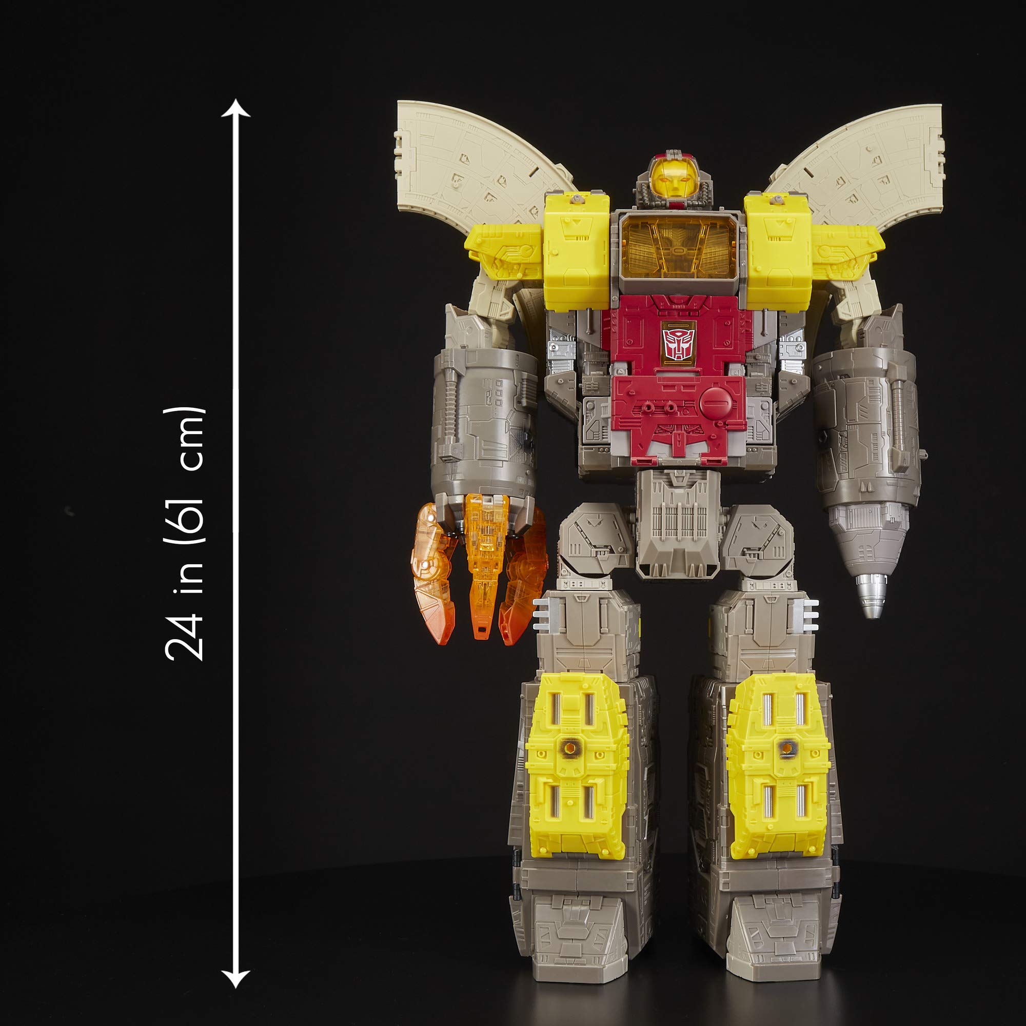Transformers Generations War for Cybertron Omega Supreme Titan WFC-S29 Action Figure - 2-Feet Tall Convertible Robot to Command Center - Collectible Toy for Adults & Kids Age 8+ - Perfect for Display, Play Battles and Cybertron Scenes