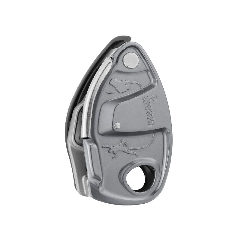 Petzl GRIGRI+ Belay Device for Rock Climbing - Assisted Braking Safety Tool for Indoor & Outdoor Climbing, Rappelling, and Mountaineering Adventures