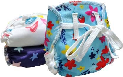 GRAYSEE Waterproof Padded Cotton Smart Langot with Gentle Elastics - StayDry Layer for Babies | Comfortable & Breathable Baby Underwear for Daytime & Nighttime Use